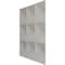 Ekena Millwork 11 7/8in. W x 11 7/8in. H Benson EnduraWall Decorative 3D Wall Panel Covers 0.98 Sq. Ft. WP12X12BECAB - alternate 4